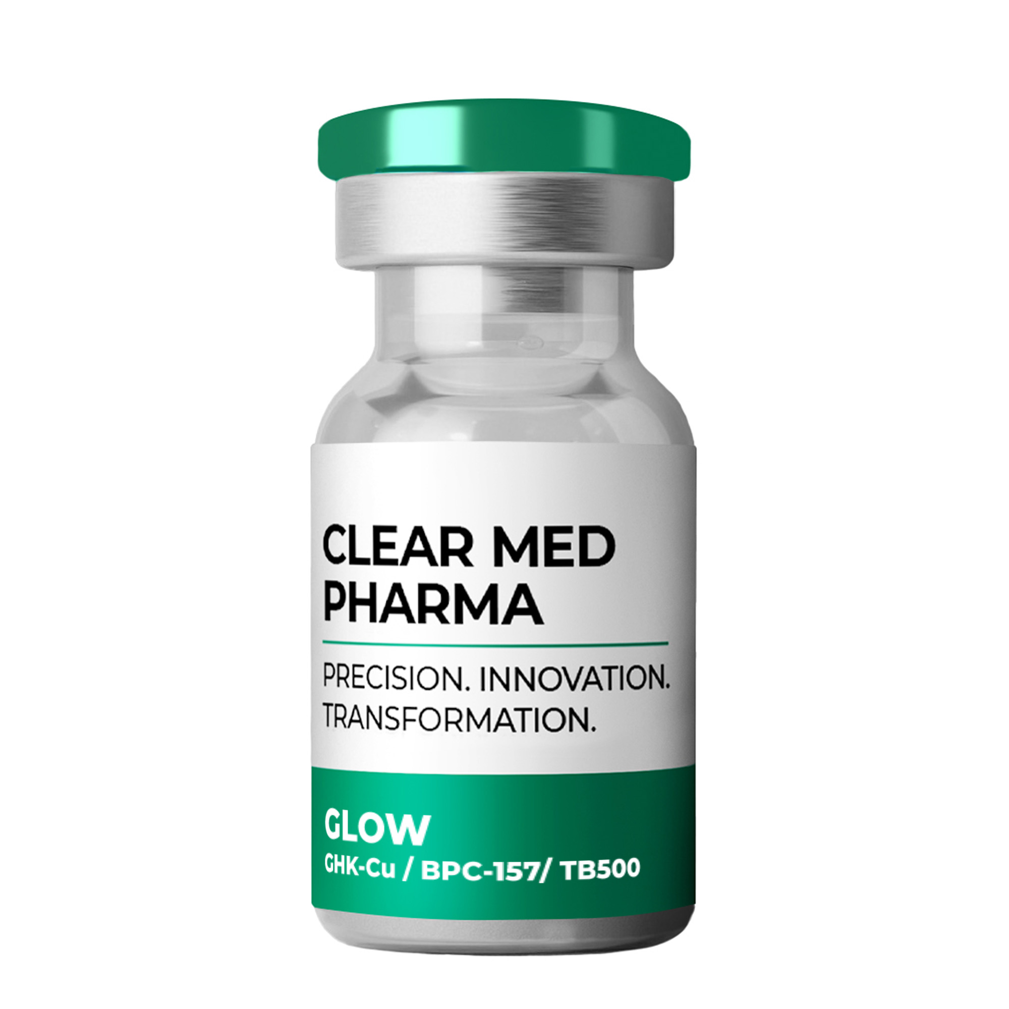 GHK-Cu (50mg) / BPC-157 (10mg) / TB500 (10mg) - GLOW Blend