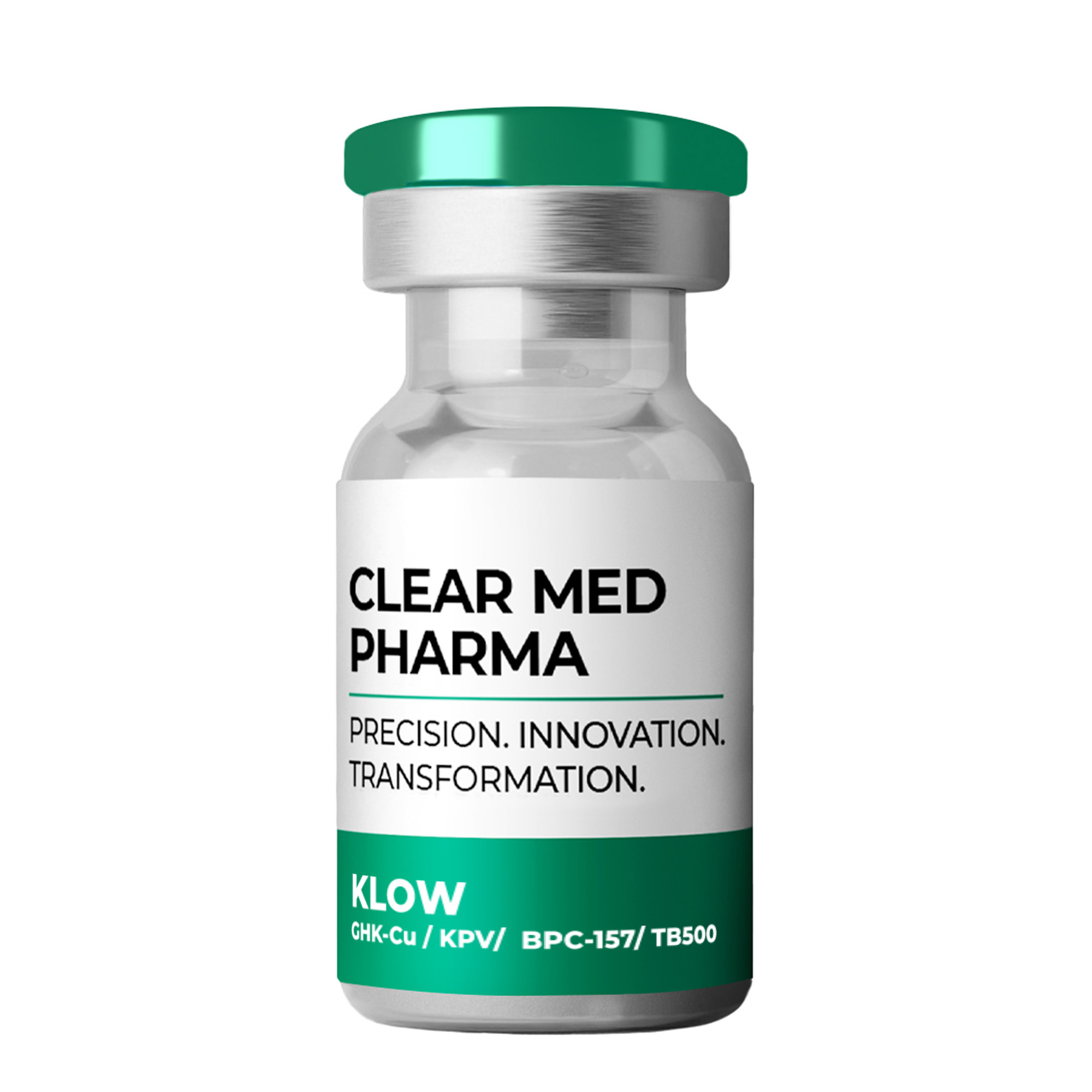 GHK-Cu (50mg) / KPV (10mg) / BPC-157 (10mg) / TB500 (10mg) - KLOW Blend